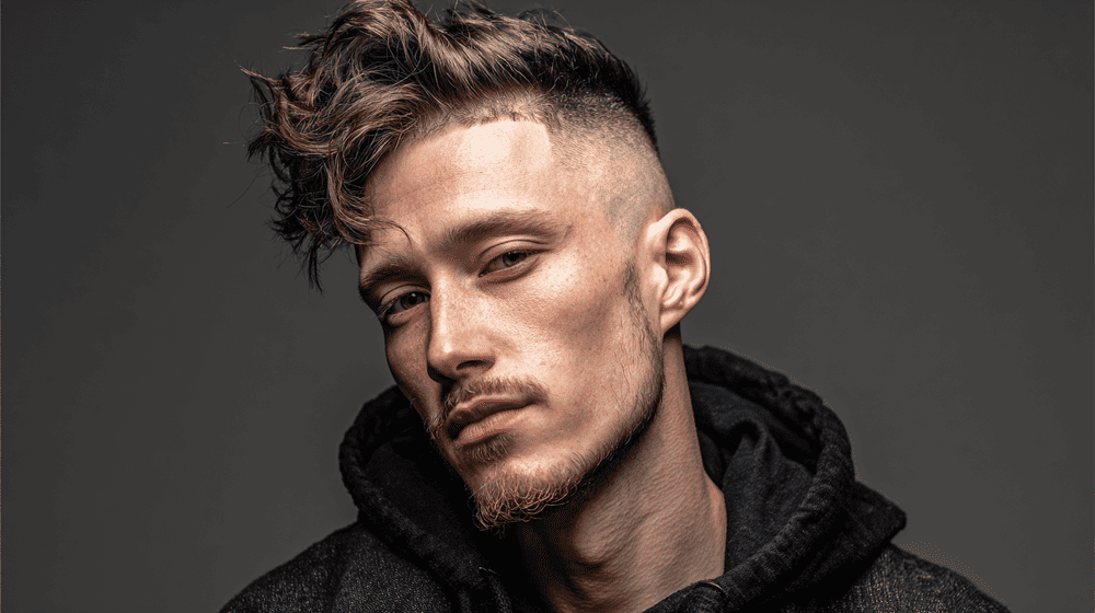 gemillimeterd undercut herenkapsel