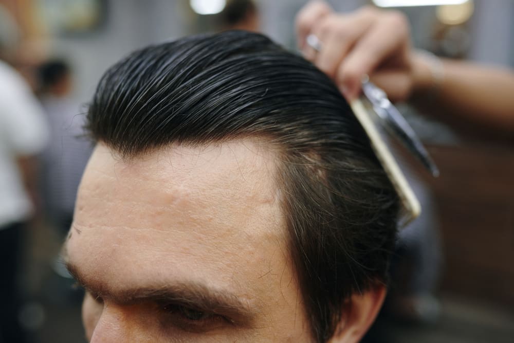 slick back kapsel laten knippen