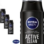 nivea man active clean shampoo