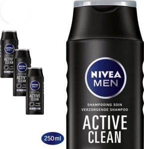 nivea man active clean shampoo
