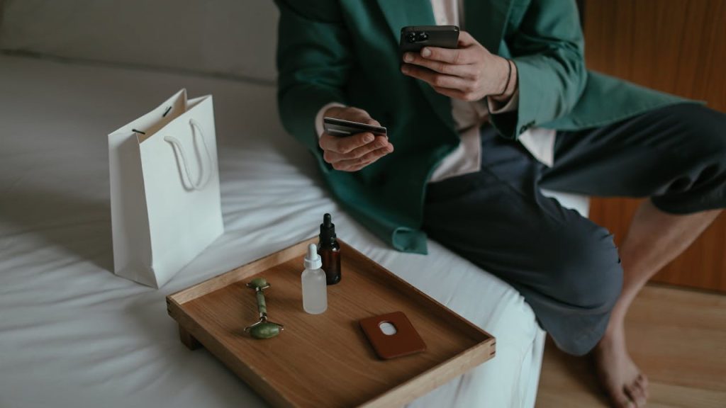 Mannenverzorging influencer post