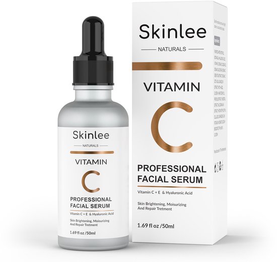 Skinlee Vitamine C Serum & Hyaluronzuur Serum Anti Rimpel