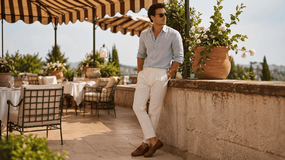 old money stijl voor mannen in de zomer