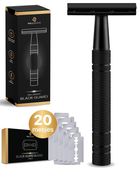 Wellshave Safety Razor Zwart