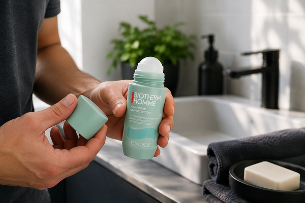 Biotherm Aquapower in moderne badkamer