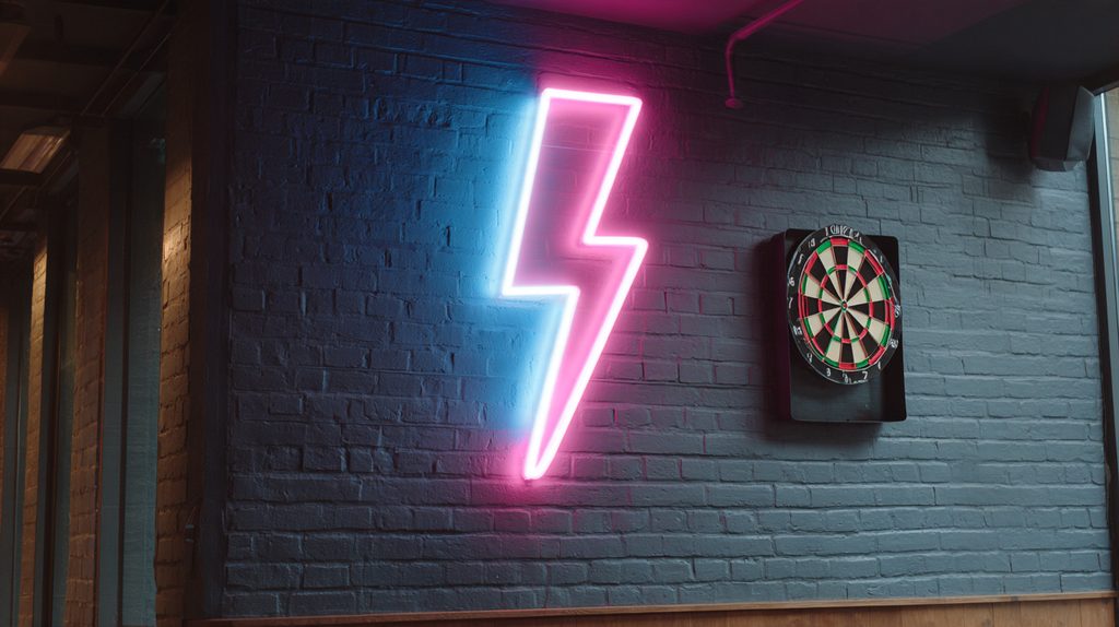 Mancave accessoires voor aan de muur